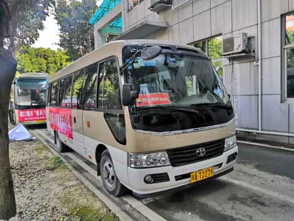 馳援湖北  四川能投國信租車在行動